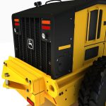 Yellow John Deere Grader