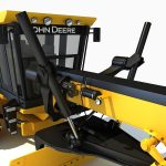Yellow John Deere Grader