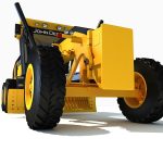 Yellow John Deere Grader
