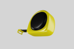 Yellow measure tape