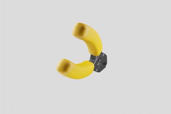 Yellow pliers hand tool