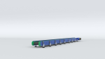 Z Type Conveyor Belt Adjustable and Rigged