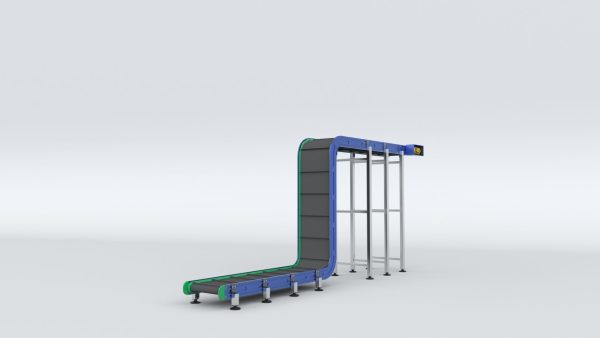 Z Type Conveyor Belt Adjustable and Rigged