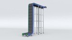 Z Type Conveyor Belt Adjustable and Rigged