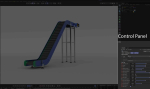 Z Type Conveyor Belt Adjustable and Rigged