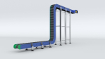 Z Type Conveyor Belt Adjustable and Rigged