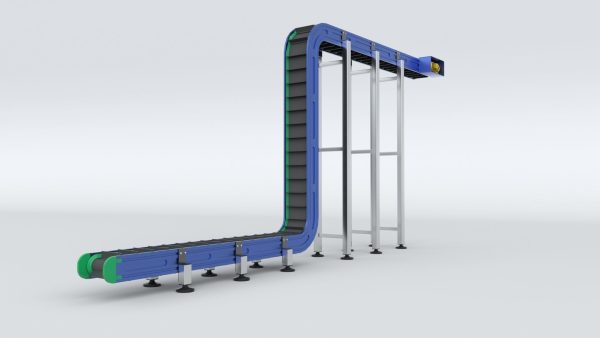 Z Type Conveyor Belt Adjustable and Rigged