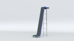 Z Type Conveyor Belt Adjustable and Rigged