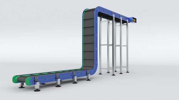 Z Type Conveyor Belt Adjustable and Rigged