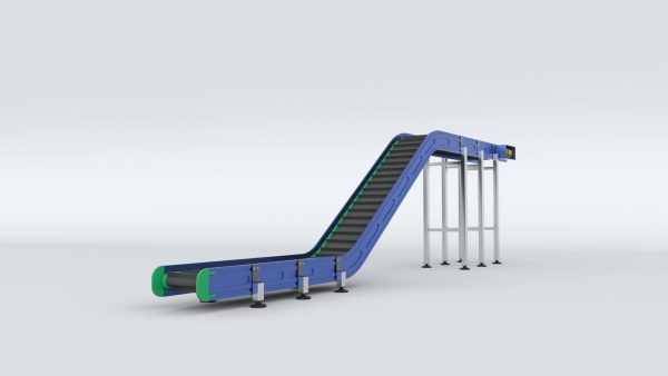 Z Type Conveyor Belt Adjustable and Rigged