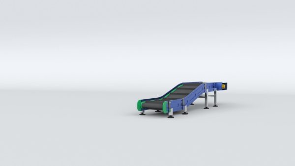 Z Type Conveyor Belt Adjustable and Rigged