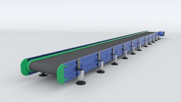 Z Type Conveyor Belt Adjustable and Rigged