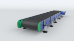 Z Type Conveyor Belt Adjustable and Rigged