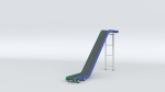 Z Type Conveyor Belt Adjustable and Rigged