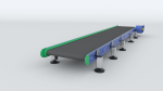 Z Type Conveyor Belt Adjustable and Rigged