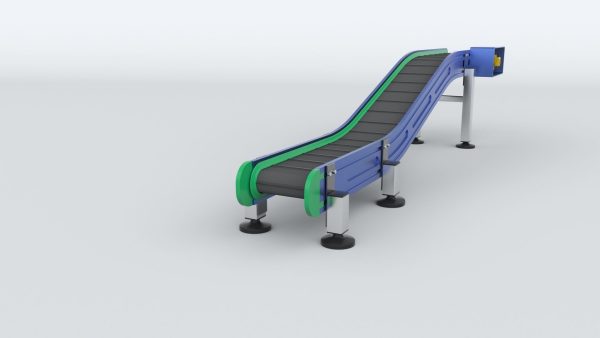 Z Type Conveyor Belt Adjustable and Rigged
