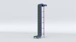 Z Type Conveyor Belt Adjustable and Rigged
