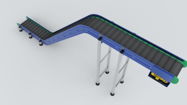 Z Type Conveyor Belt Adjustable and Rigged