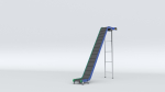 Z Type Conveyor Belt Adjustable and Rigged
