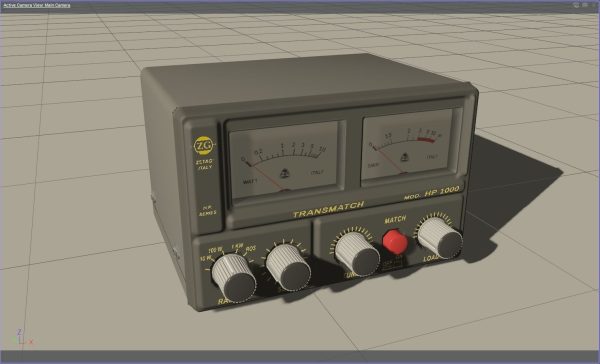 Zetagi HP-1000 SWR-Power meter