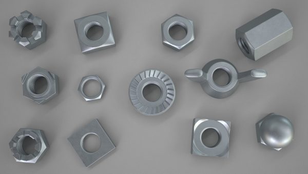 Zinc Steel Nuts Kit