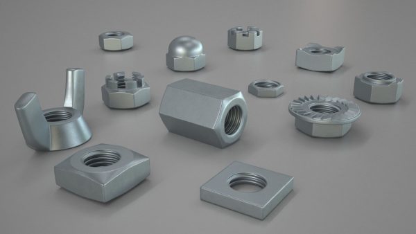 Zinc Steel Nuts Kit