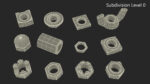 Zinc Steel Nuts Kit