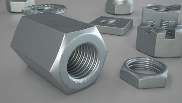Zinc Steel Nuts Kit