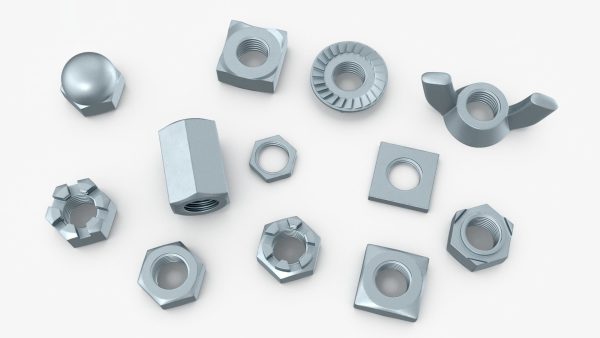 Zinc Steel Nuts Kit