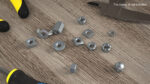 Zinc Steel Nuts Kit