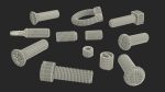 Zinc Steel Screw Kit