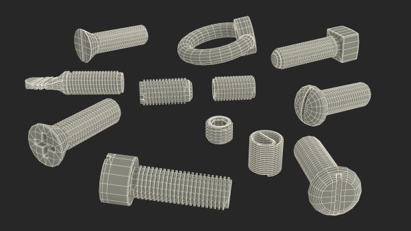 Zinc Steel Screw Kit
