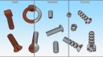 Zinc Steel Screw Kit