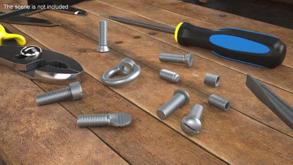 Zinc Steel Screw Kit
