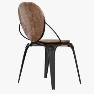 zuiver-louix-chair-black-3d-model-max-obj-3ds-fbx