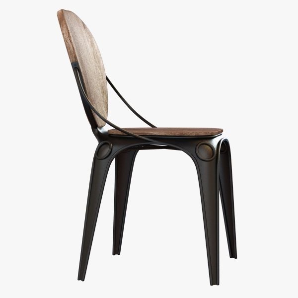 zuiver louix chair black